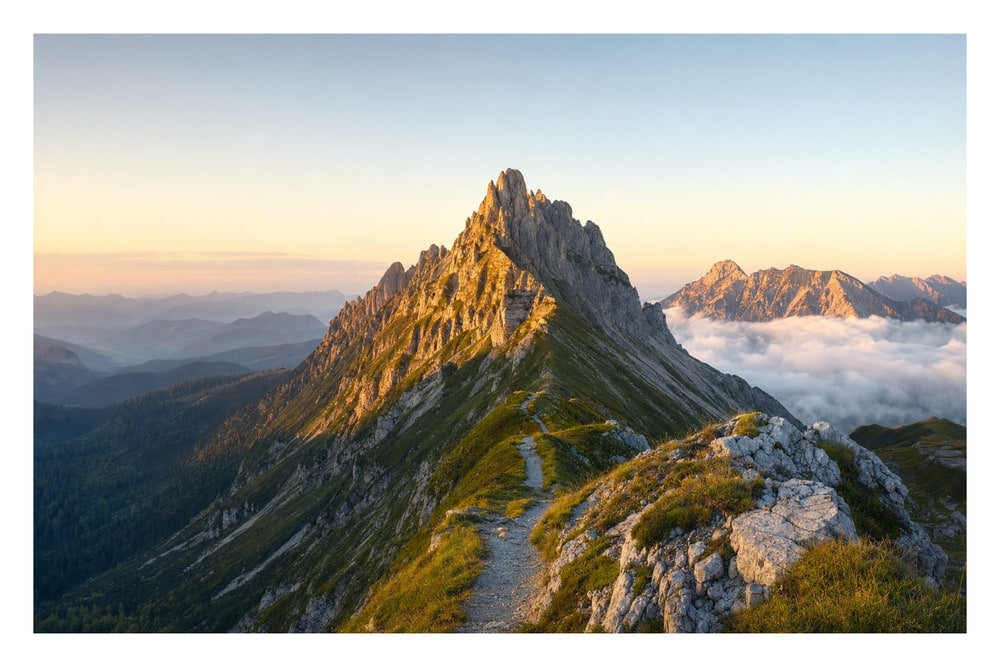 Alpine Ridge Morning