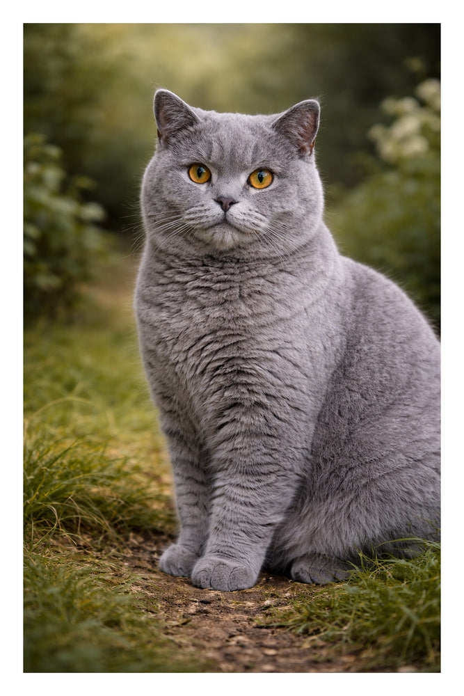 British Shorthair Calm Majesty