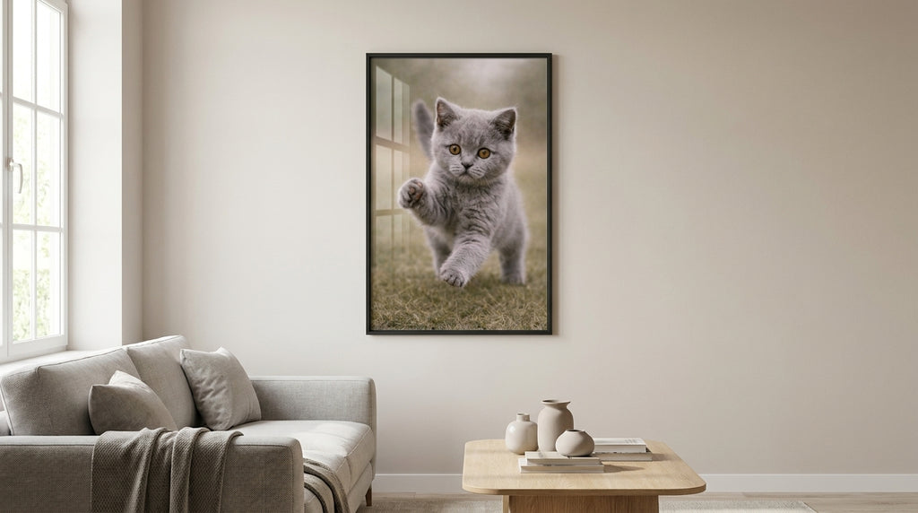 British Shorthair Kitten Play