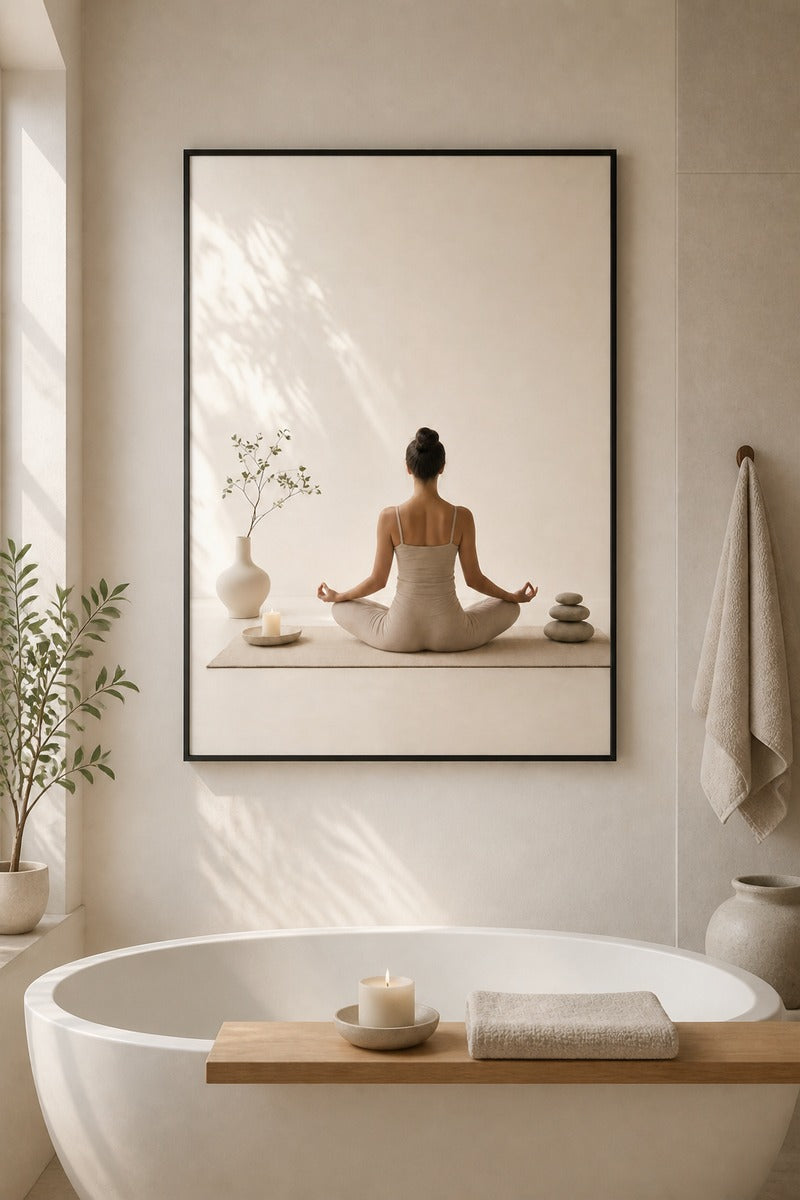 Calm Breath in Stillness