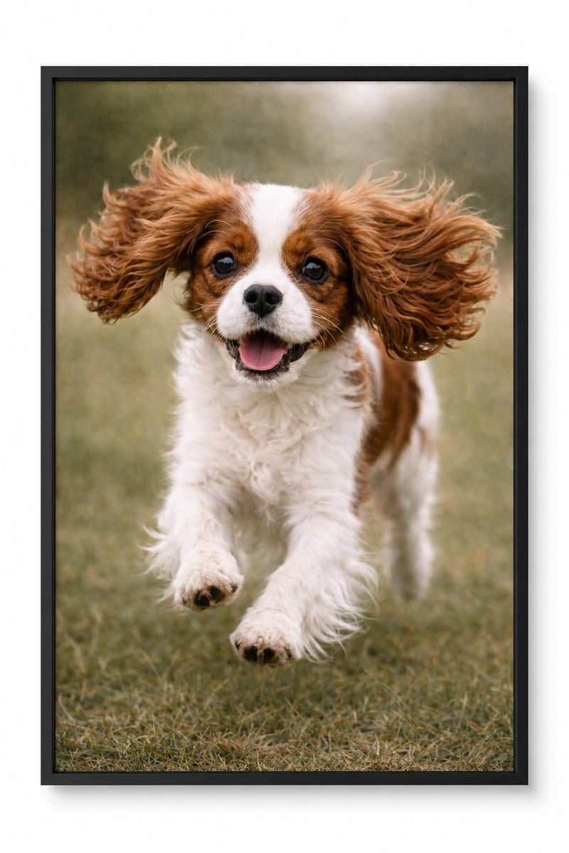 Cavalier King Charles Puppy Play