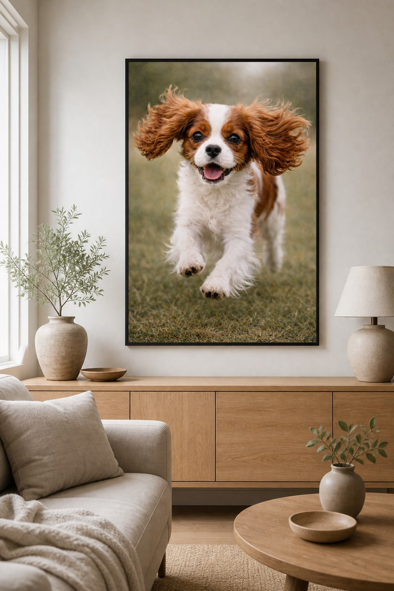 Cavalier King Charles Puppy Play
