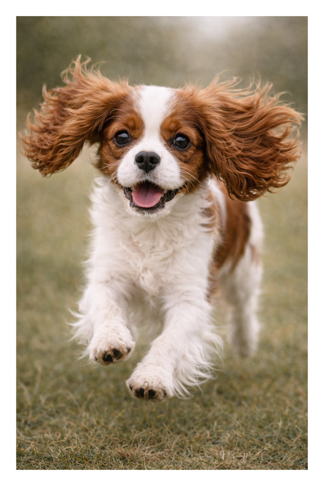 Cavalier King Charles Puppy Play
