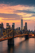 City Lights at Dusk