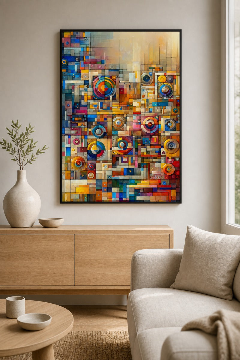 Colorful Geometric Harmony