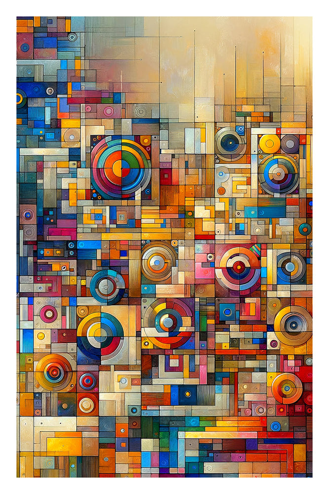 Colorful Geometric Harmony