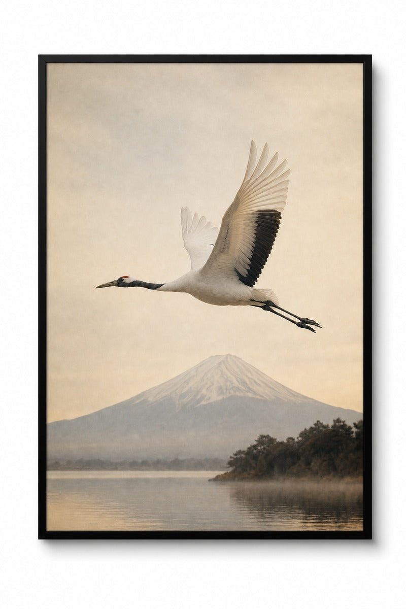 Crane in Still Flight