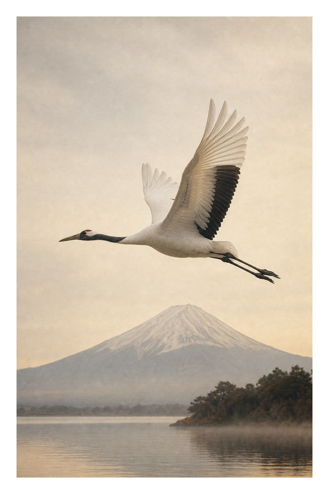 Crane in Still Flight