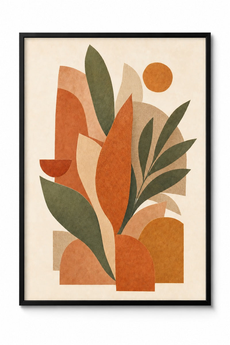 Cut Paper Leaves