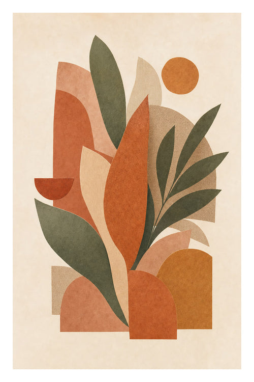 Cut Paper Leaves