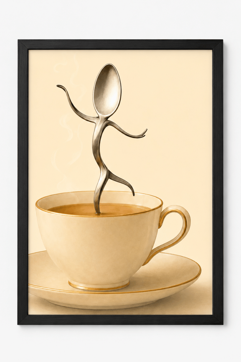 Dancing Spoon in a Teacup