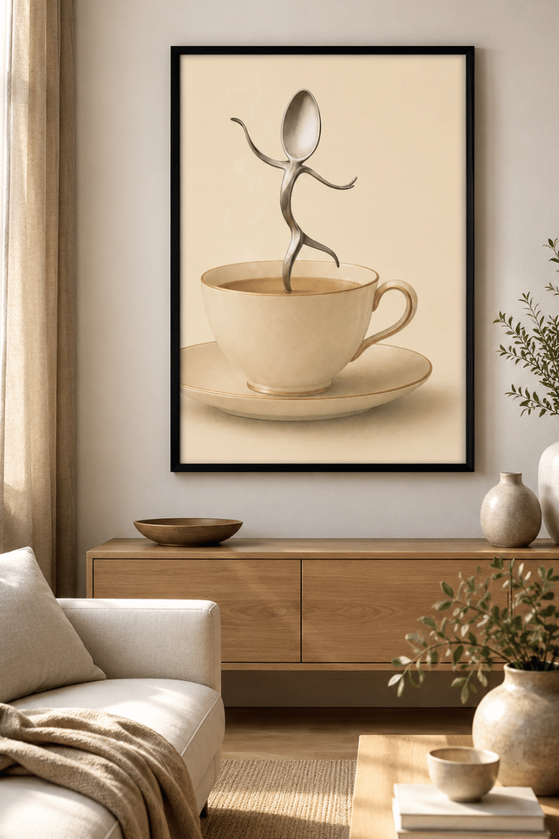 Dancing Spoon in a Teacup