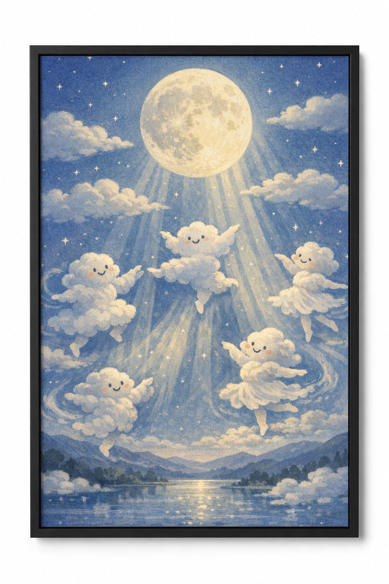 Dancing Clouds and Moonbeams