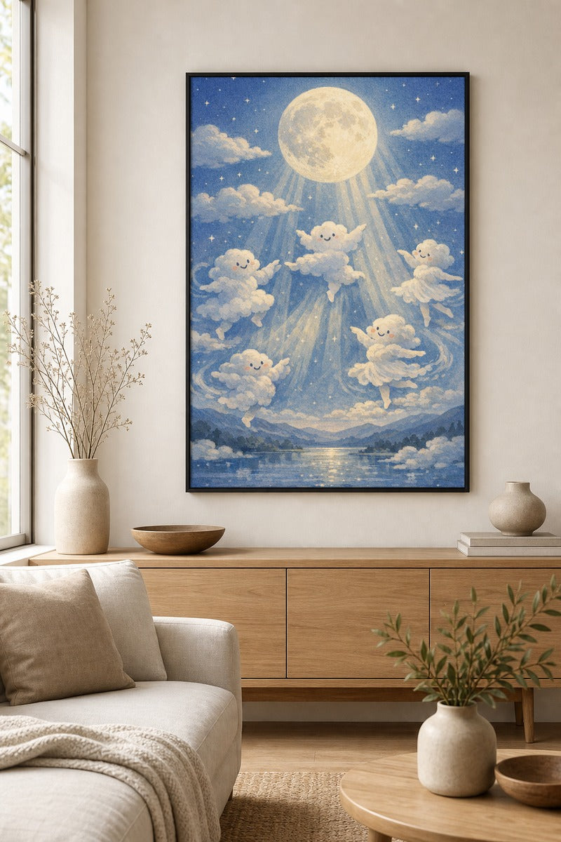 Dancing Clouds and Moonbeams