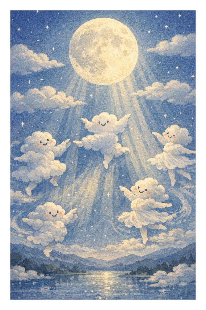 Dancing Clouds and Moonbeams