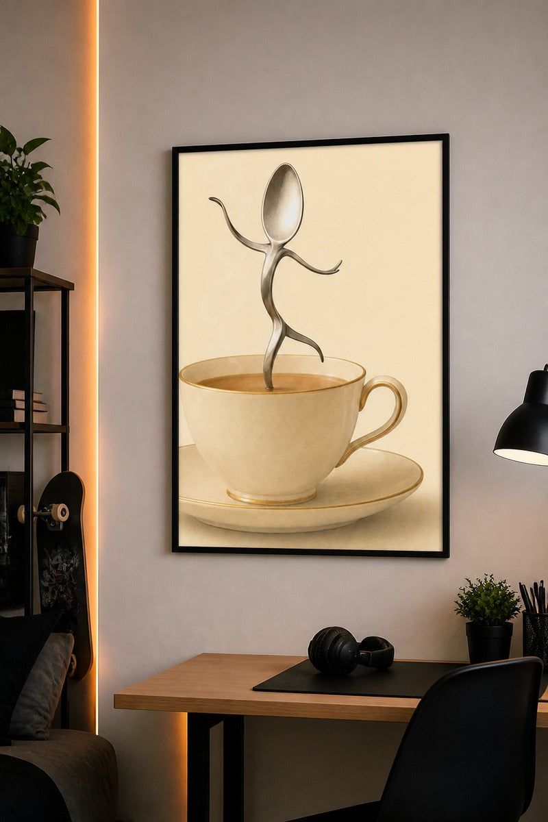 Dancing Spoon in a Teacup