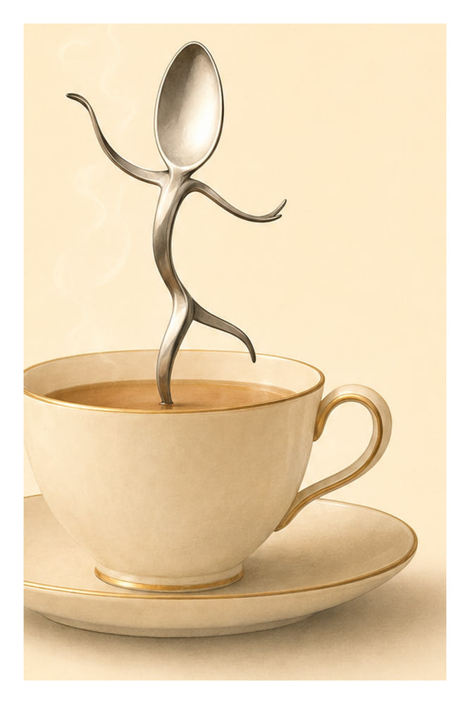 Dancing Spoon in a Teacup