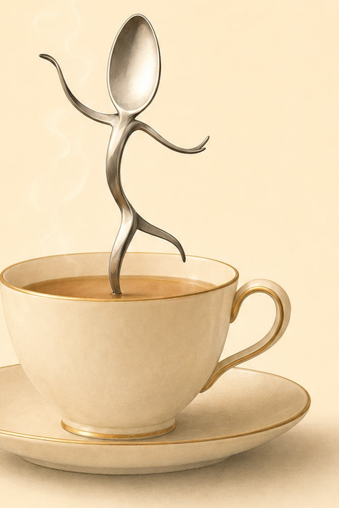Dancing Spoon in a Teacup