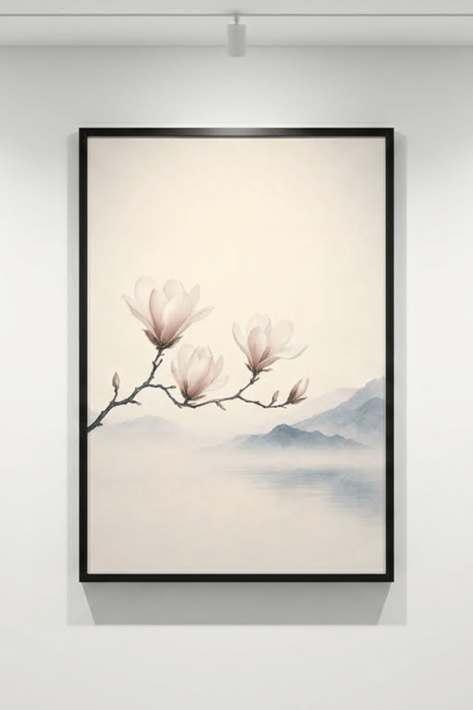 Delicate Magnolia Branch
