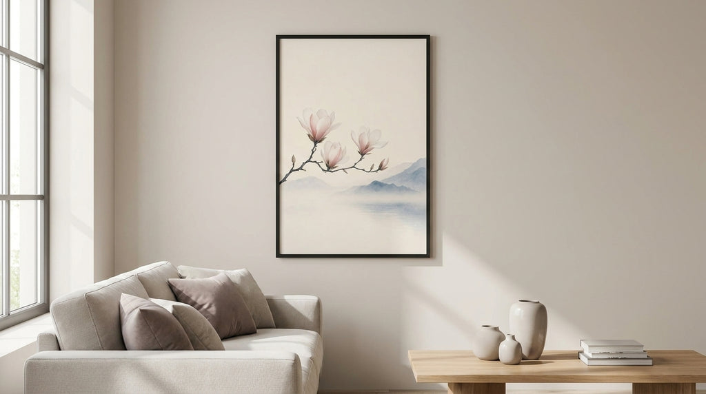 Delicate Magnolia Branch