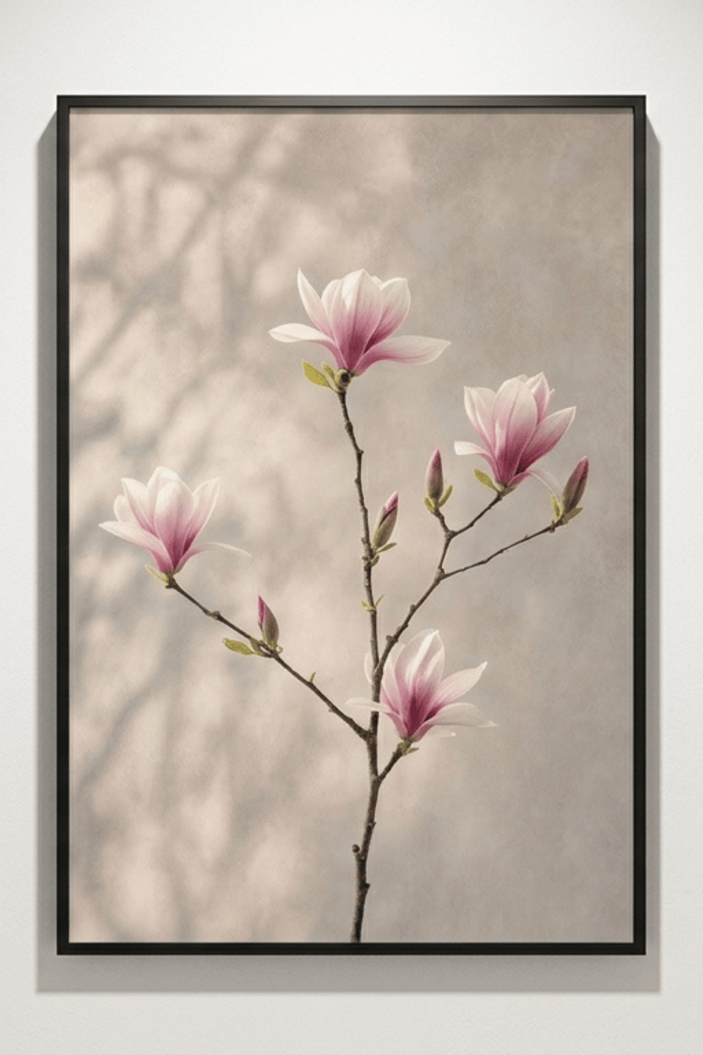 Delicate Magnolia Stem
