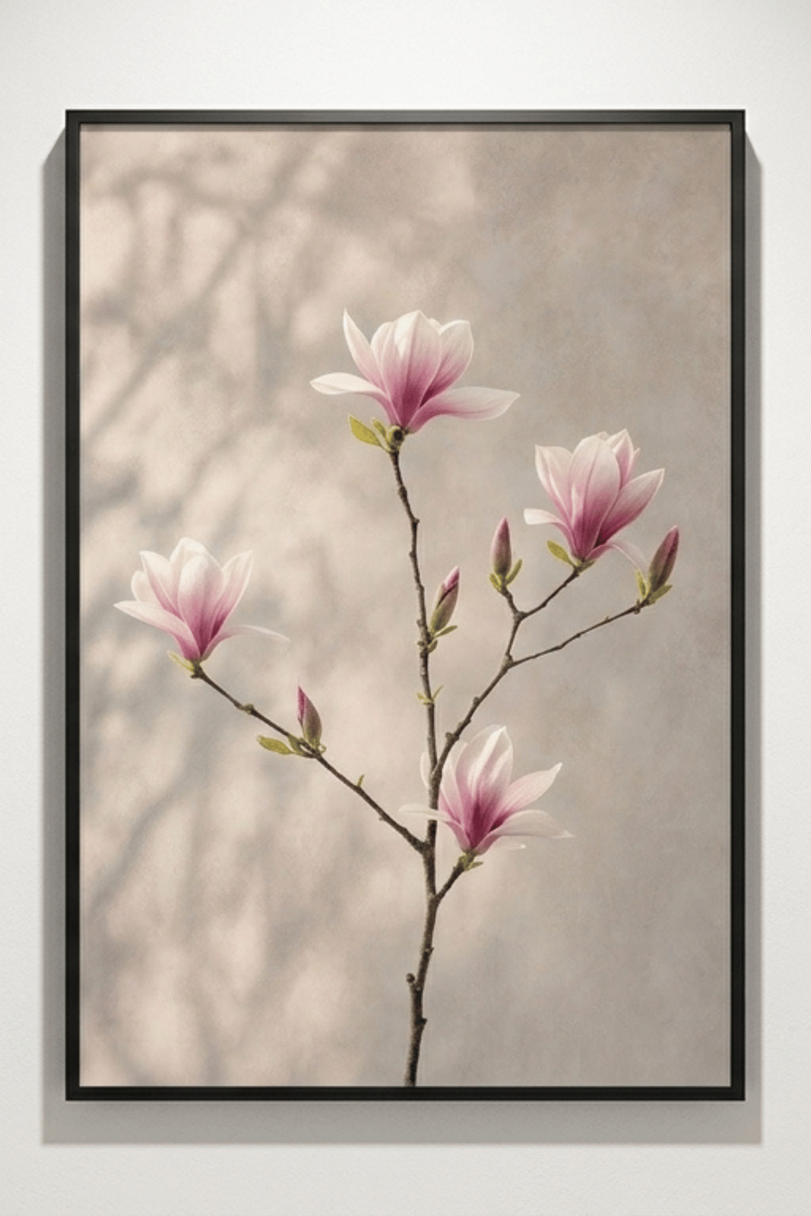 Delicate Magnolia Stem