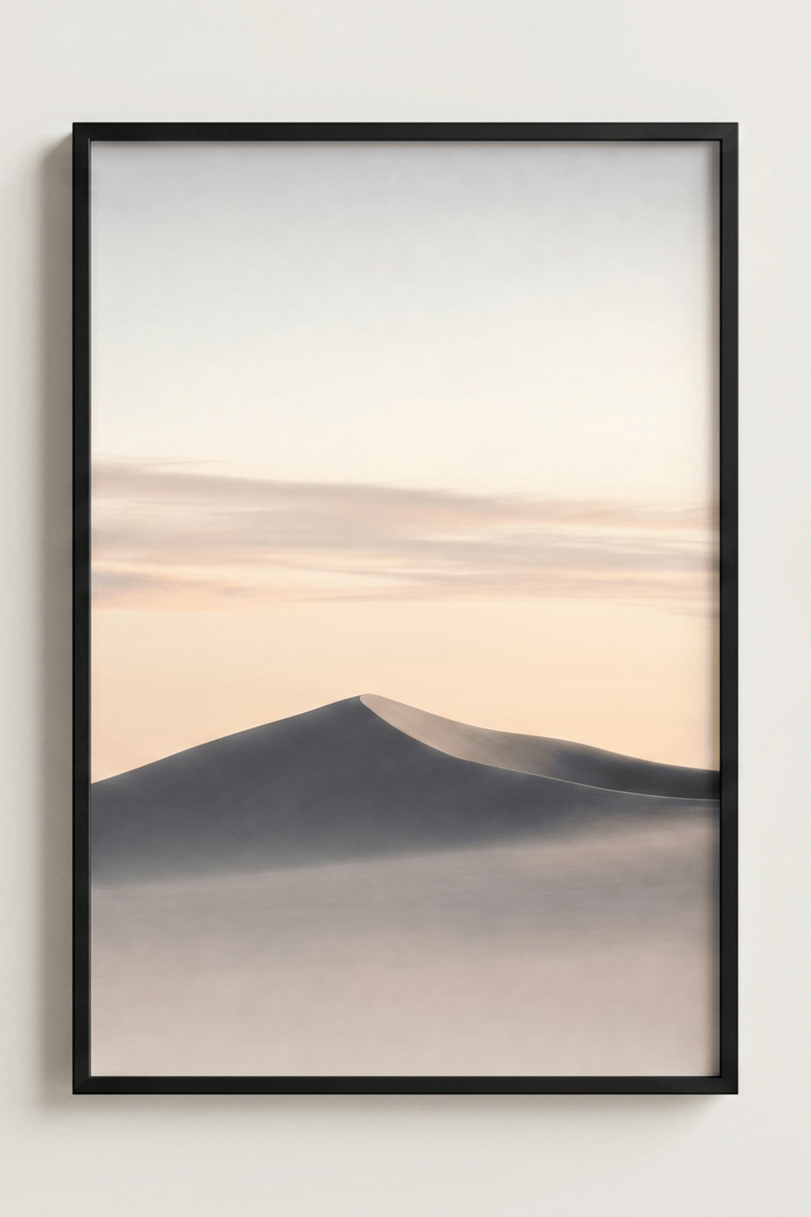 Dune Shadows at Dusk