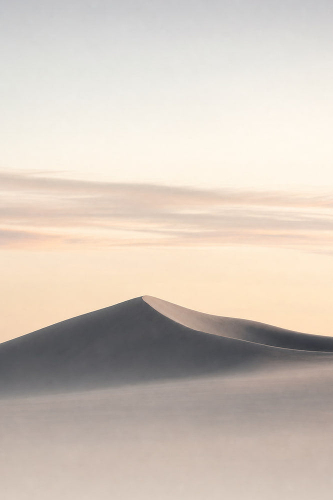Dune Shadows at Dusk