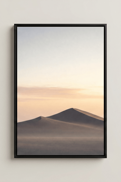 Dune Shadows at Sunset