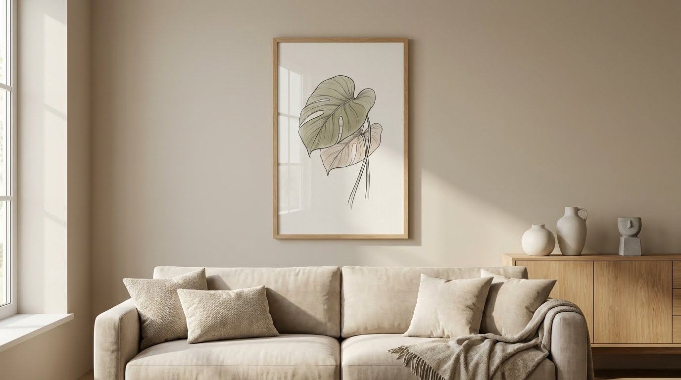 Elegant Leaf Composition