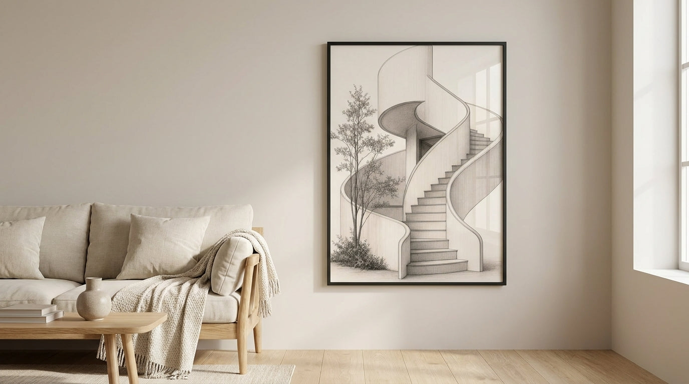 Elegant Stairs of Modernism
