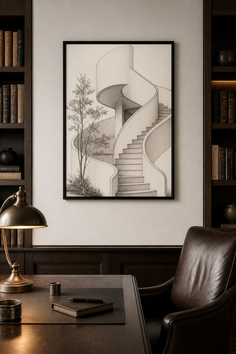 Elegant Stairs of Modernism