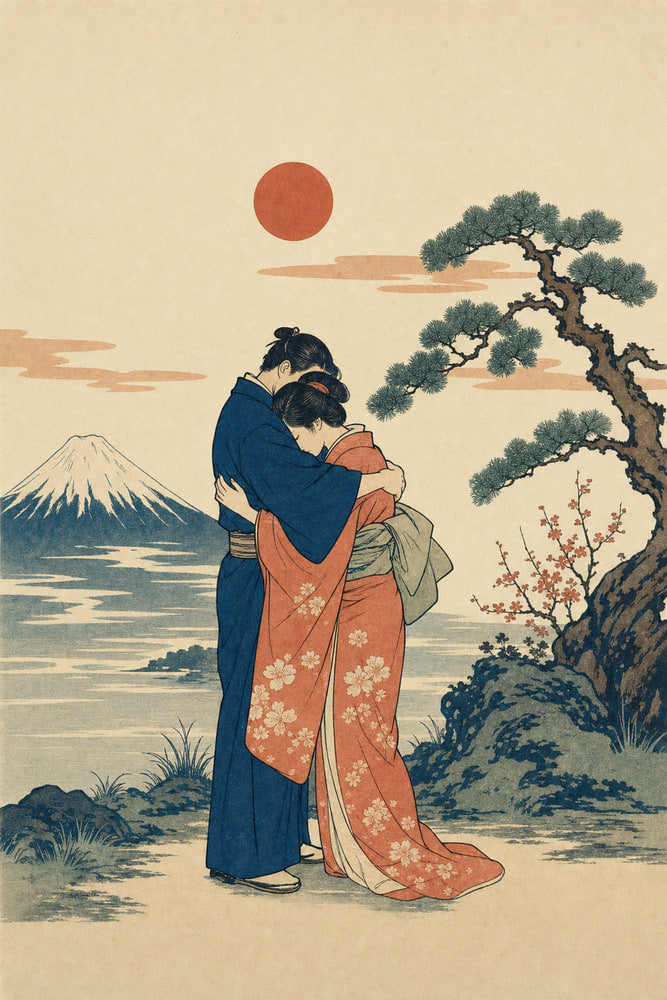 Embrace In Shadow