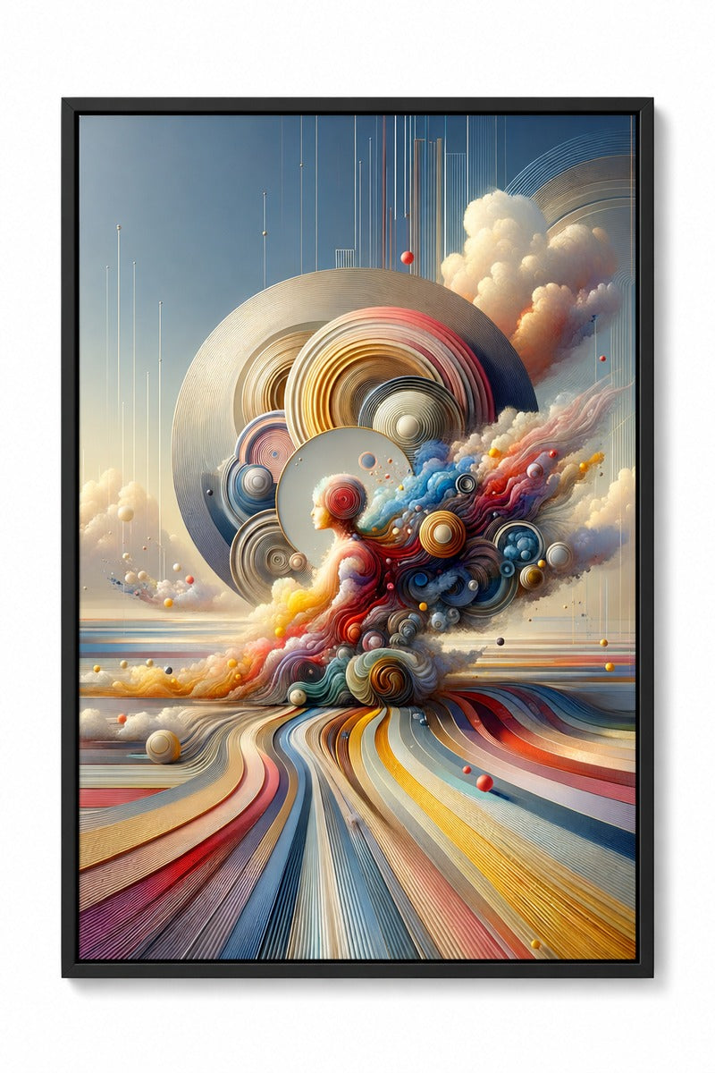 Ethereal Color Cascade