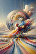 Ethereal Color Cascade