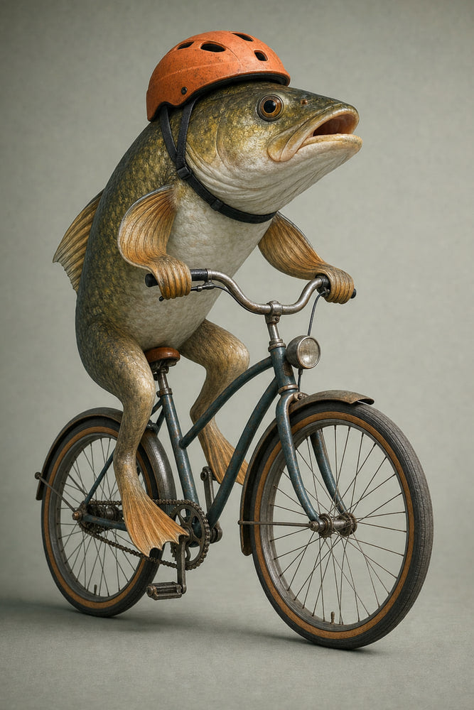 Fish on a Bicycle
