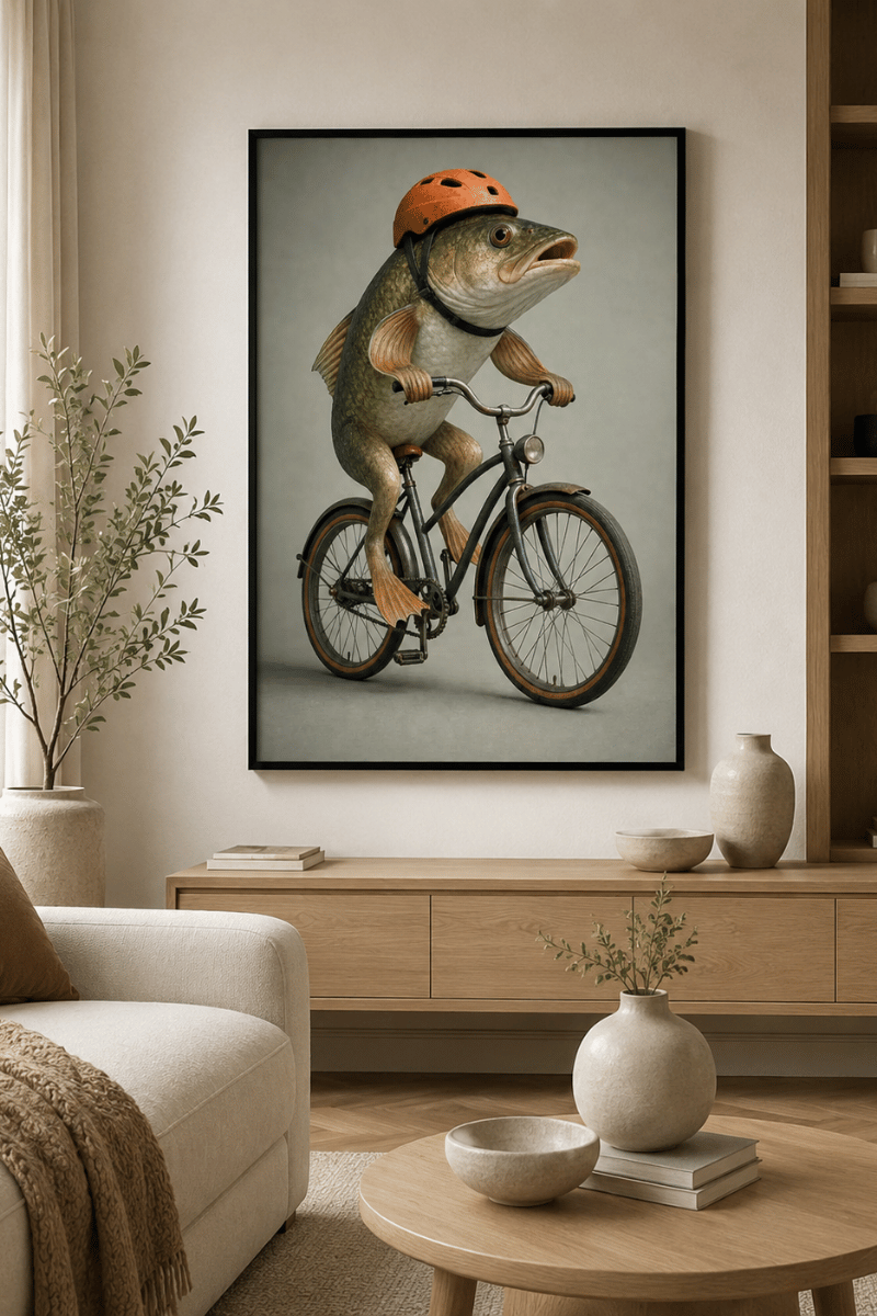 Fish on a Bicycle