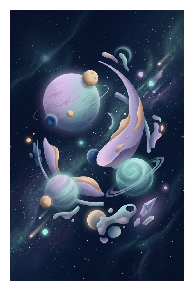 Floating Astral Shapes