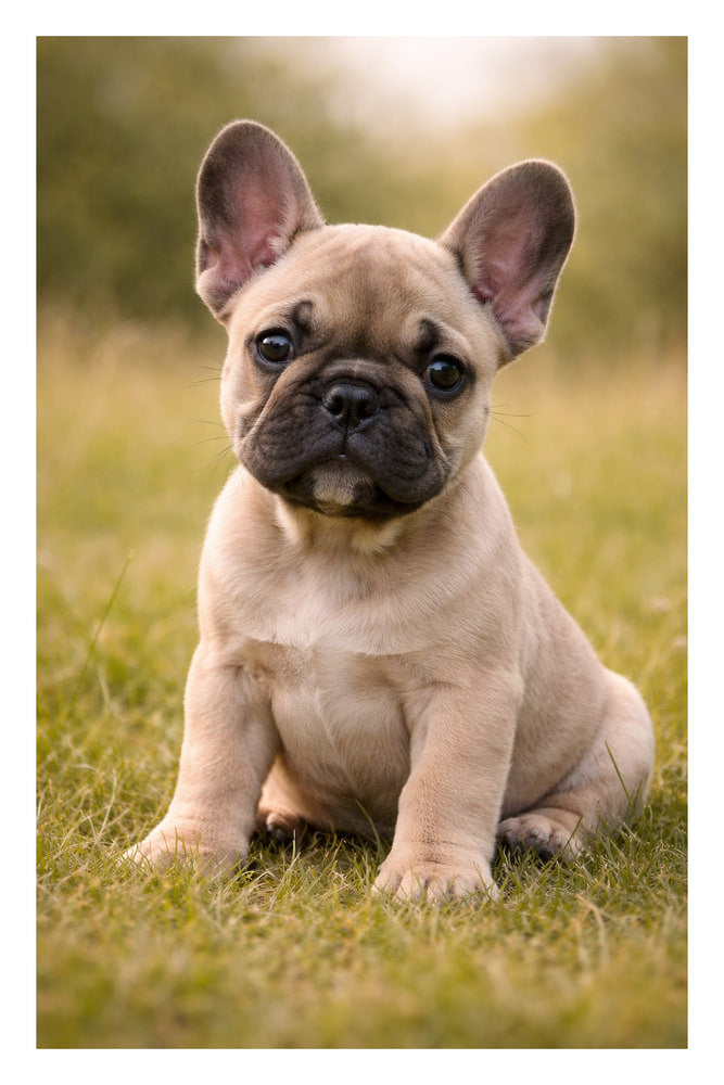 French Bulldog Puppy Portrait