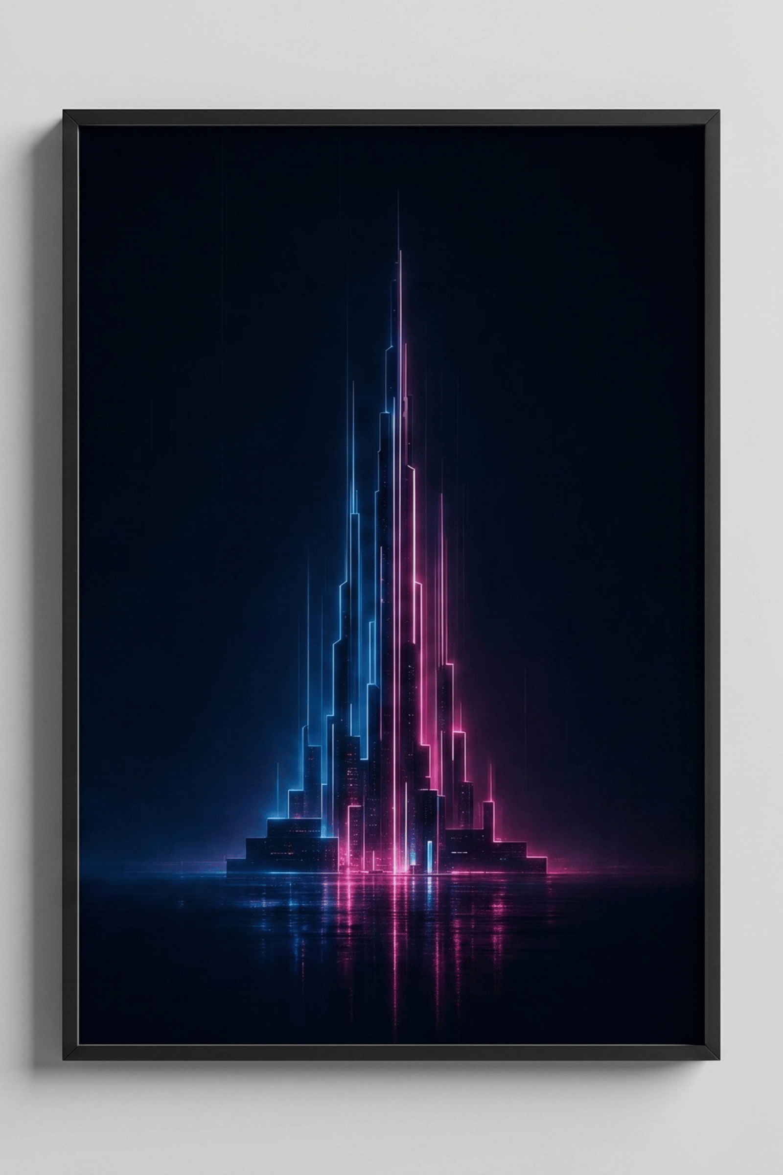Futuristic Skyline Glimmer