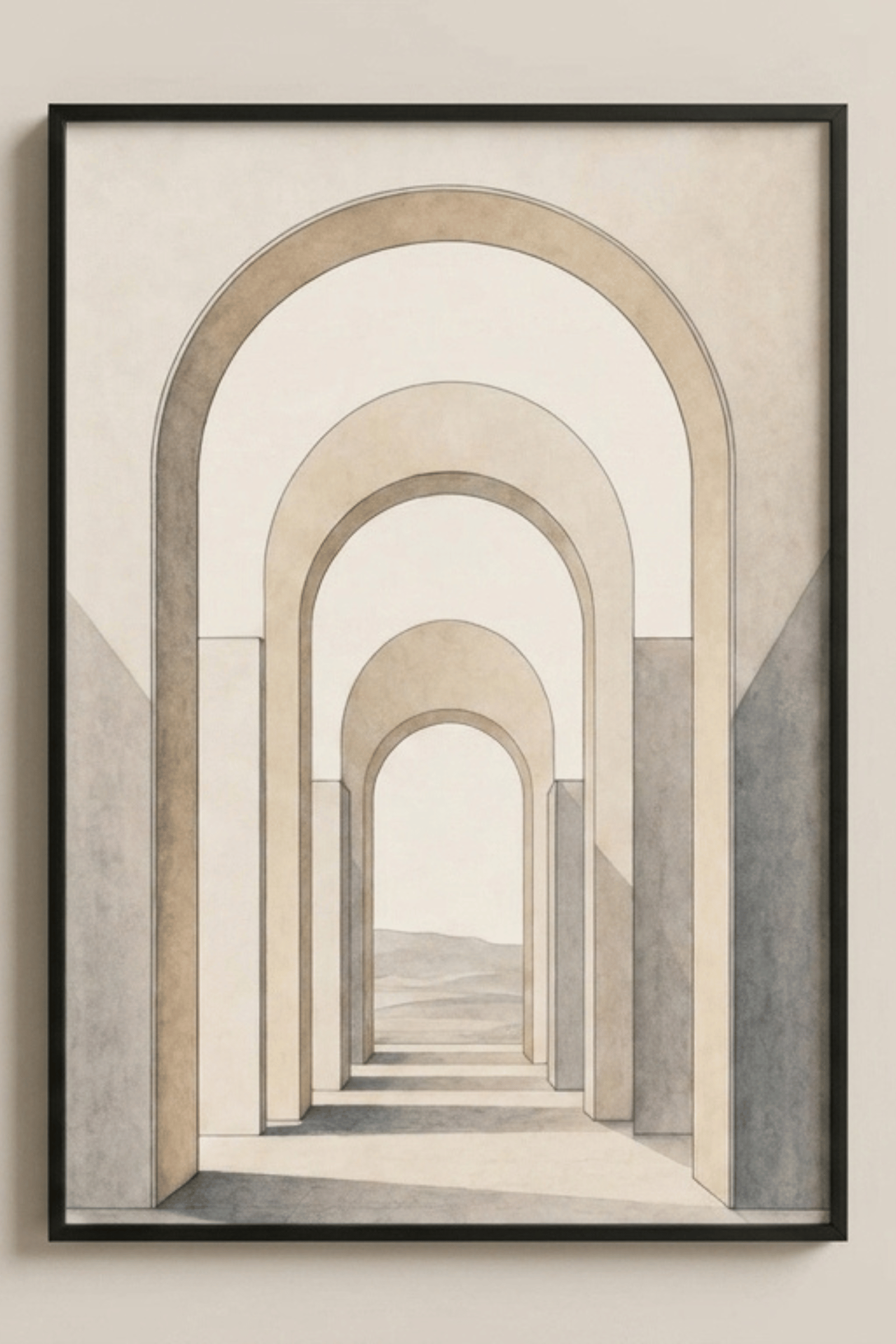 Geometric Arches in Harmony