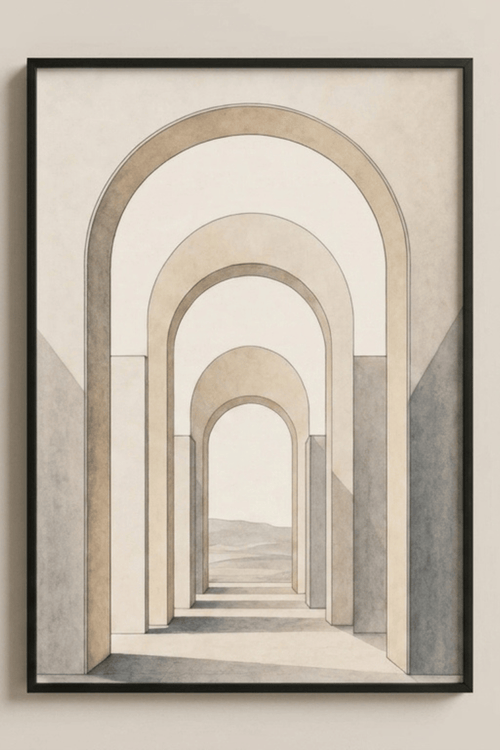 Geometric Arches in Harmony