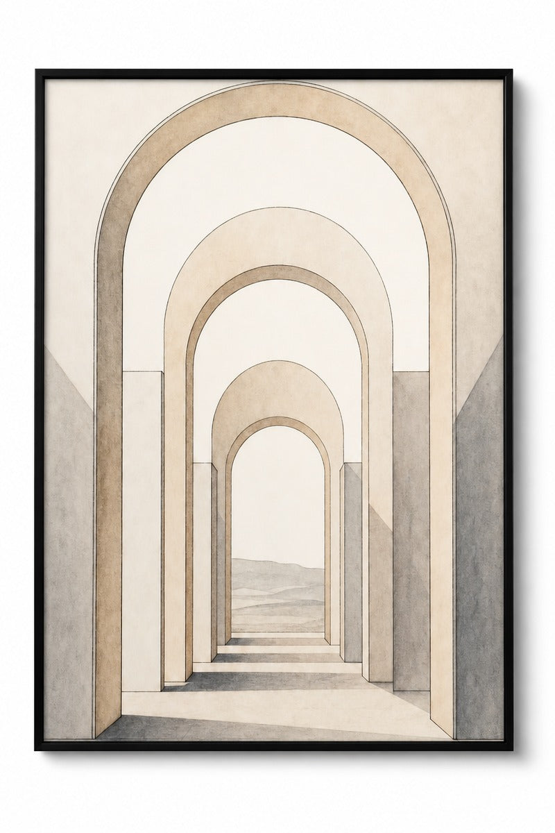 Geometric Arches in Harmony