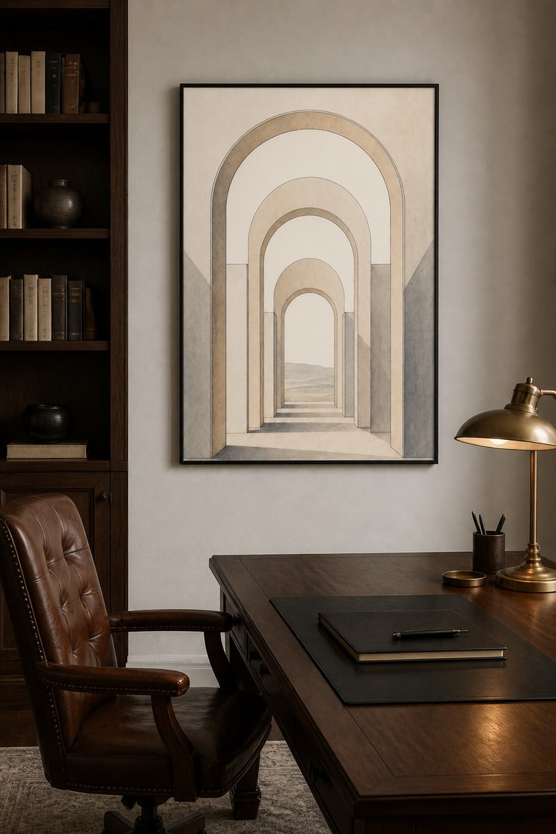 Geometric Arches in Harmony