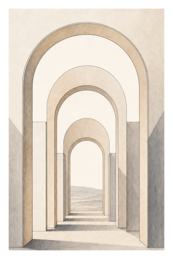 Geometric Arches in Harmony