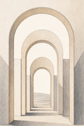 Geometric Arches in Harmony