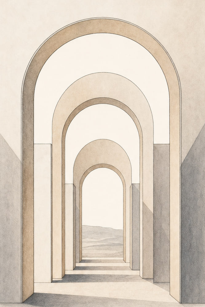 Geometric Arches in Harmony