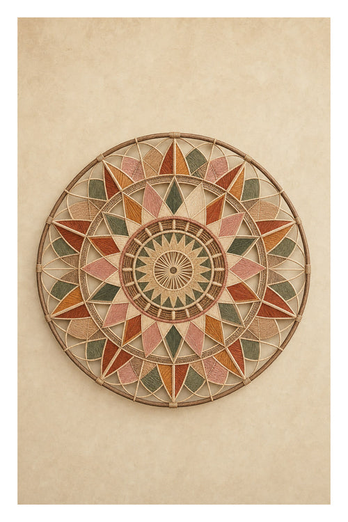 Geometric Mandala Wheel