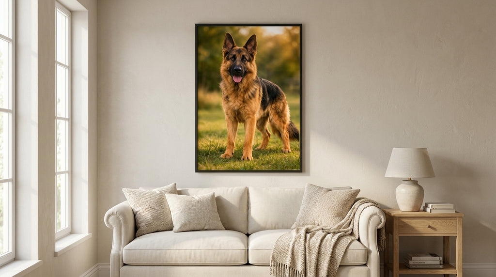 German Shepherd Elegance