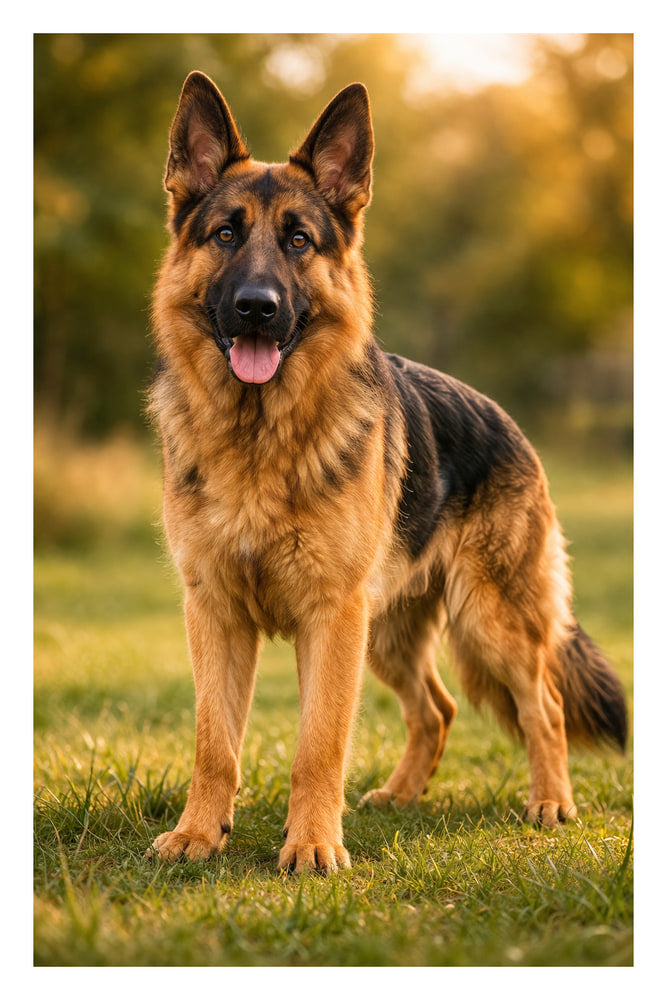 German Shepherd Elegance